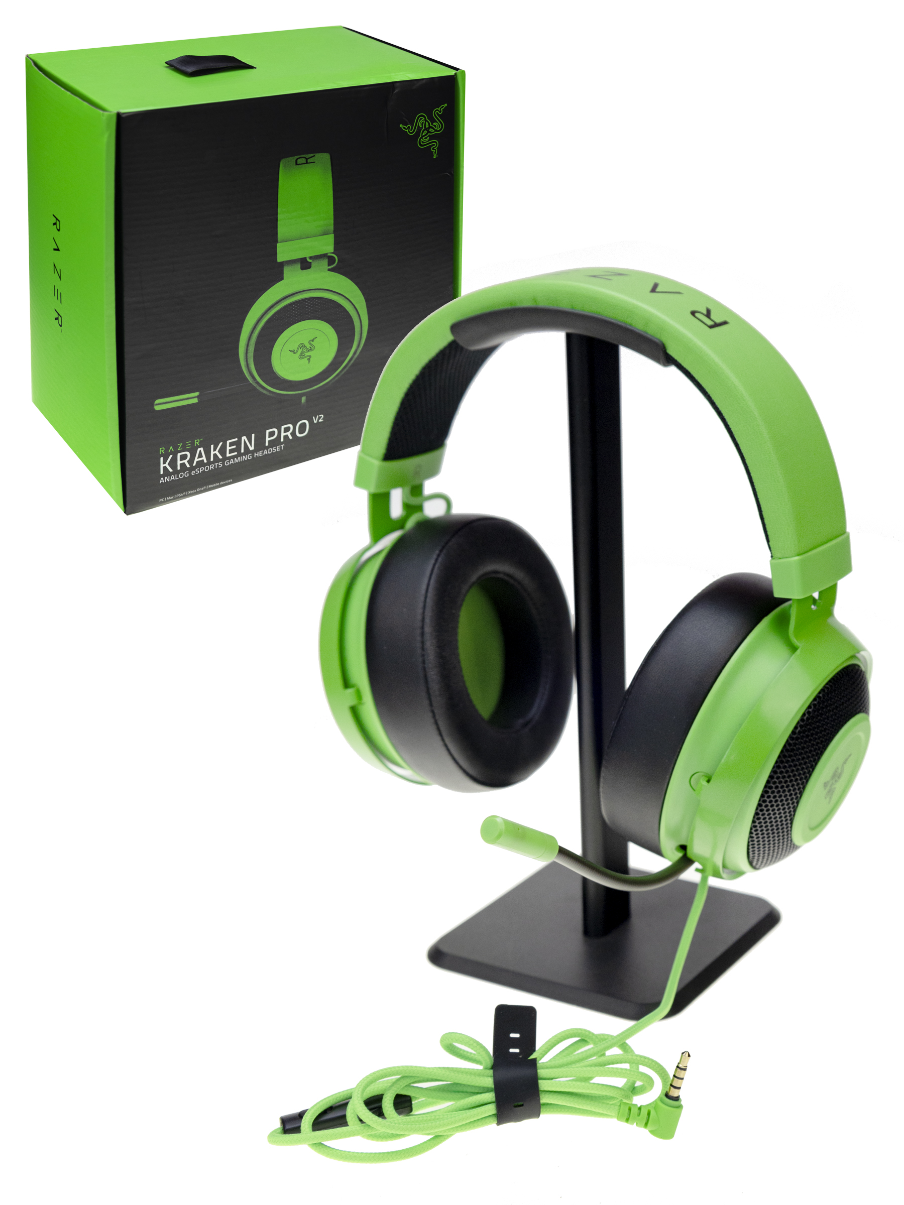 Игровые наушники Razer Kraken Pro V2 Oval black купить на OZON по