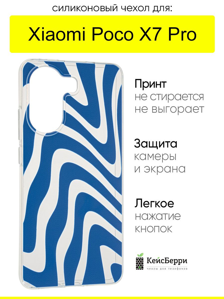 Чехол для Xiaomi Poco X7 Pro, серия Clear #1