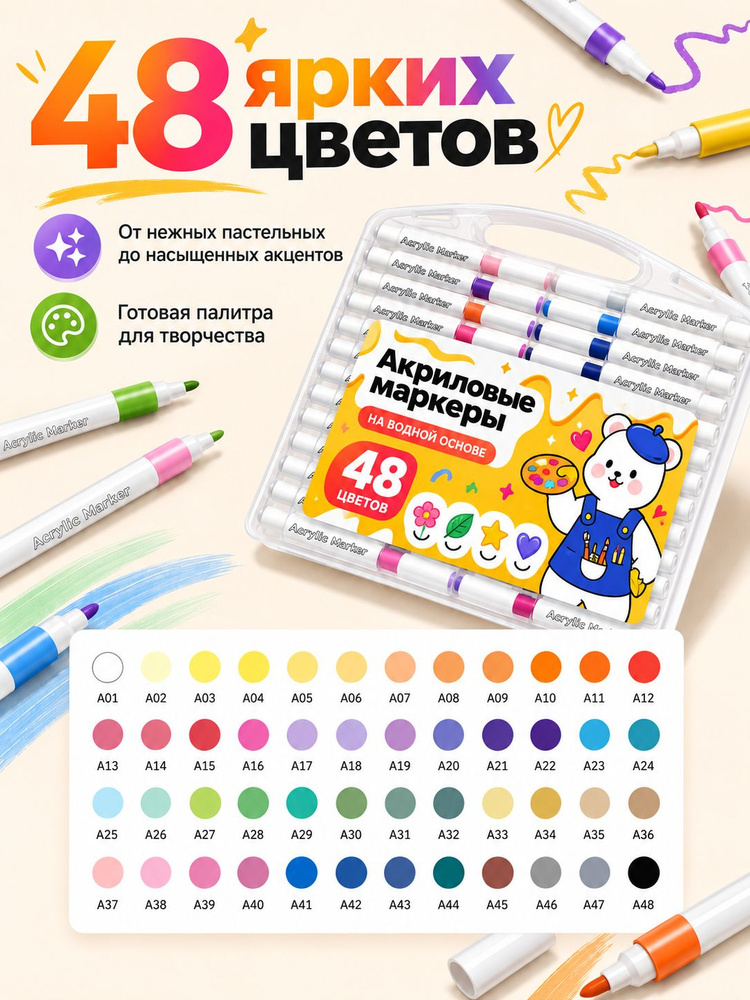  Набор маркеров #1
