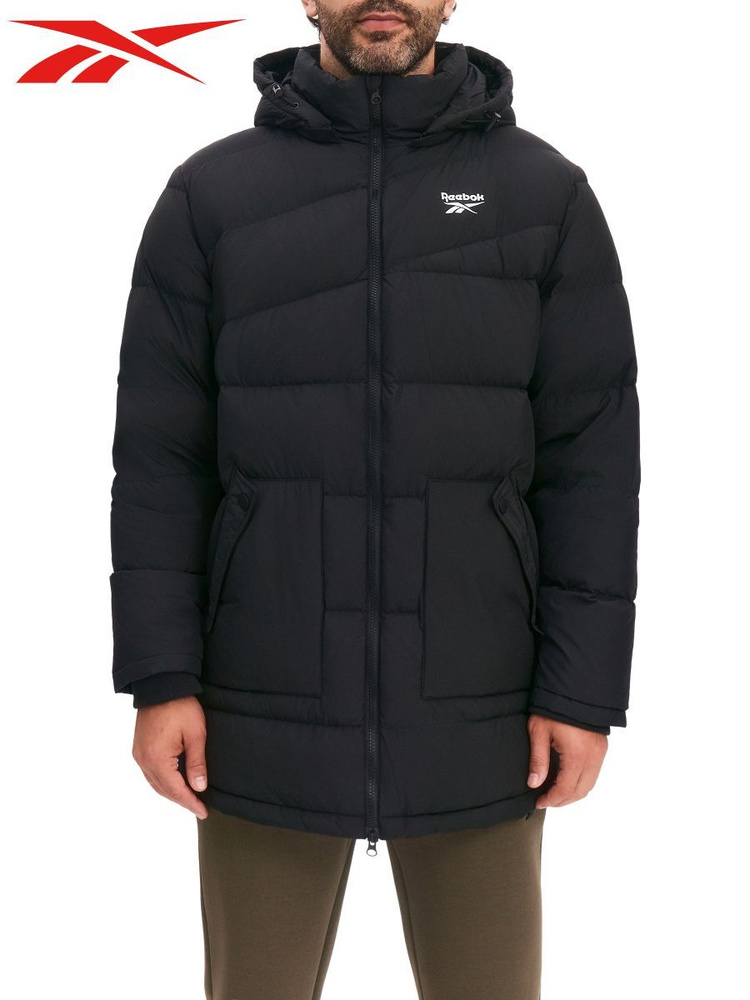 Пуховик Reebok Temu Long Down Jacket #1