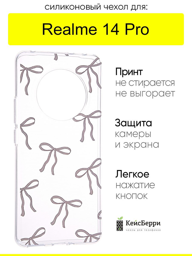 Чехол для Realme 14 Pro, серия Clear #1