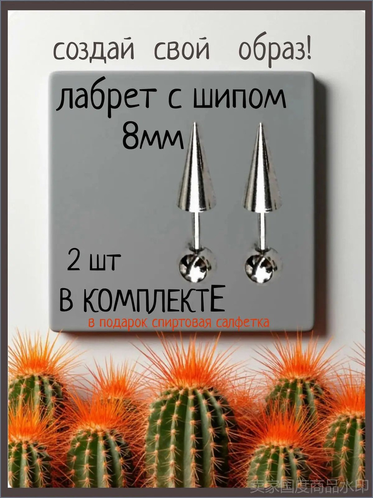 Пирсинг Лабрет #1