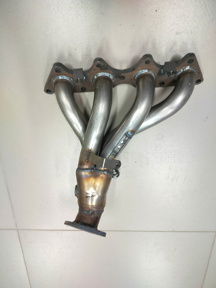 Вставка вместо катализатора Hyundai Solaris с 2018 STT. Нержавеющая ...