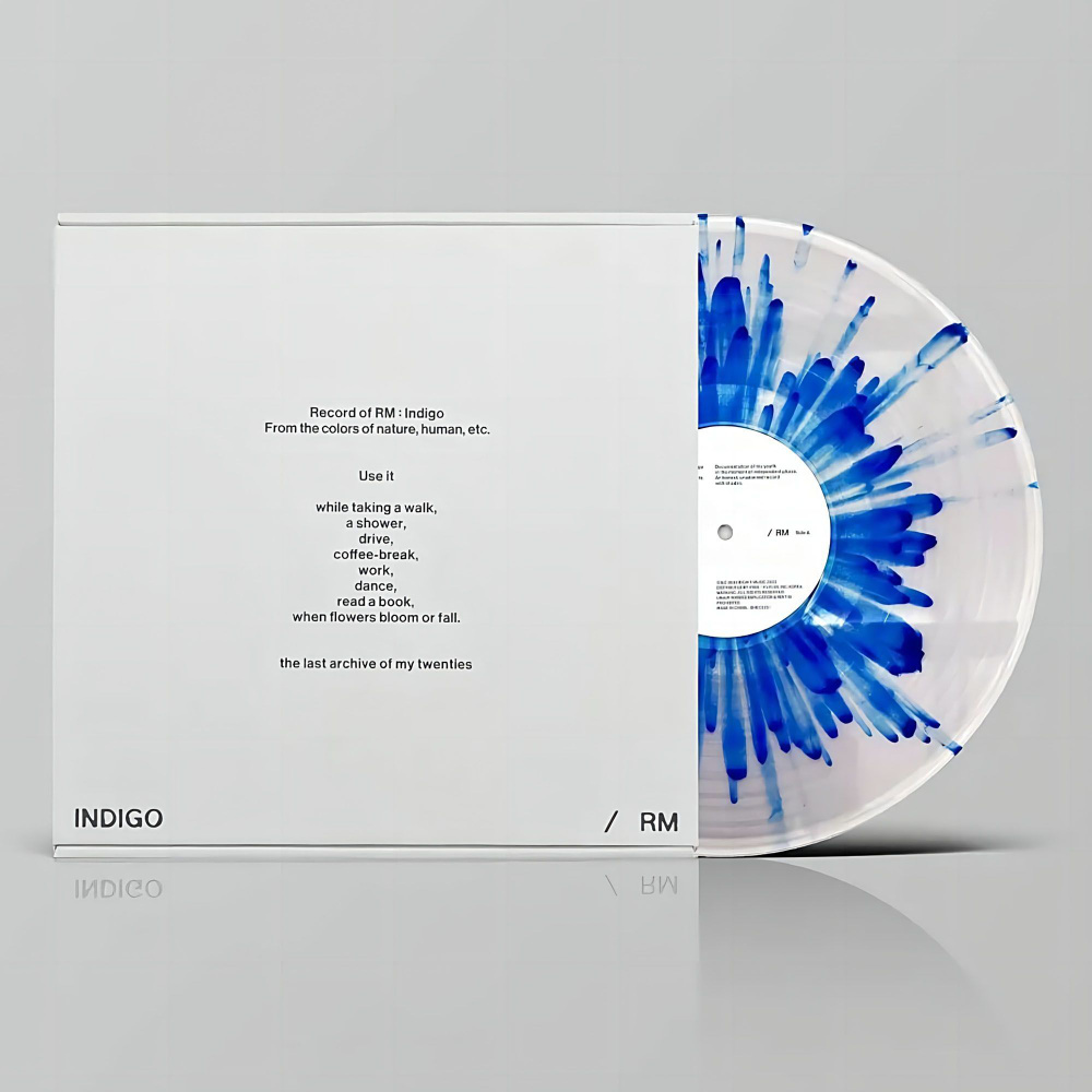 Виниловая Пластинка Kim Nam joon - RM - Indigo Vinyl, LP, Clear