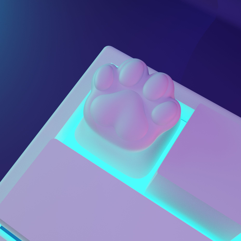 Комплектующие для клавиатур и мышейКейкап лапа - купить по выгодным ...