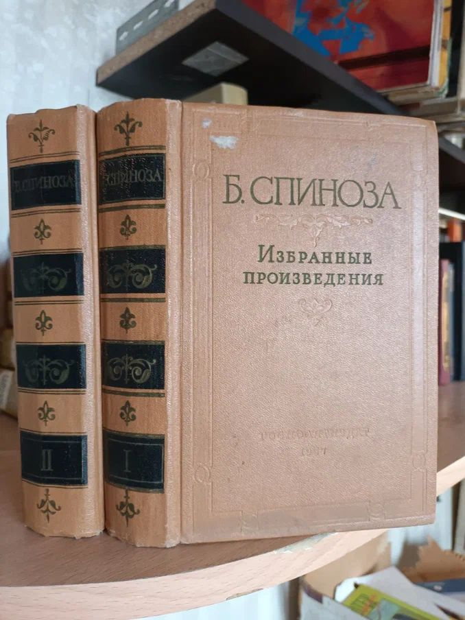 Б. Спиноза. Избранные произведения. В 2 томах (комплект) | Спиноза Бенедикт  #1