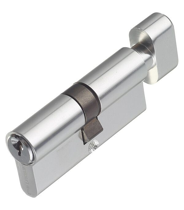 Цилиндр Palladium AL 70 T01 CP 70 35х35 мм ключ/вертушка хром #1