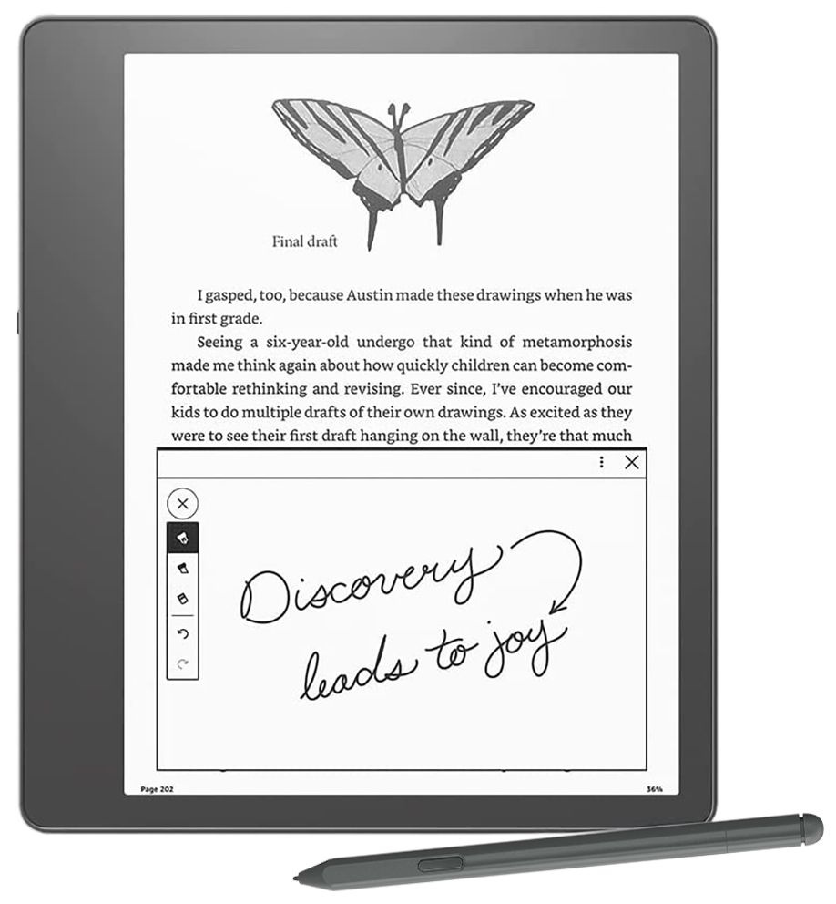 Amazon Kindle 10.2" Электронная книга Amazon Kindle Scribe, серый #1