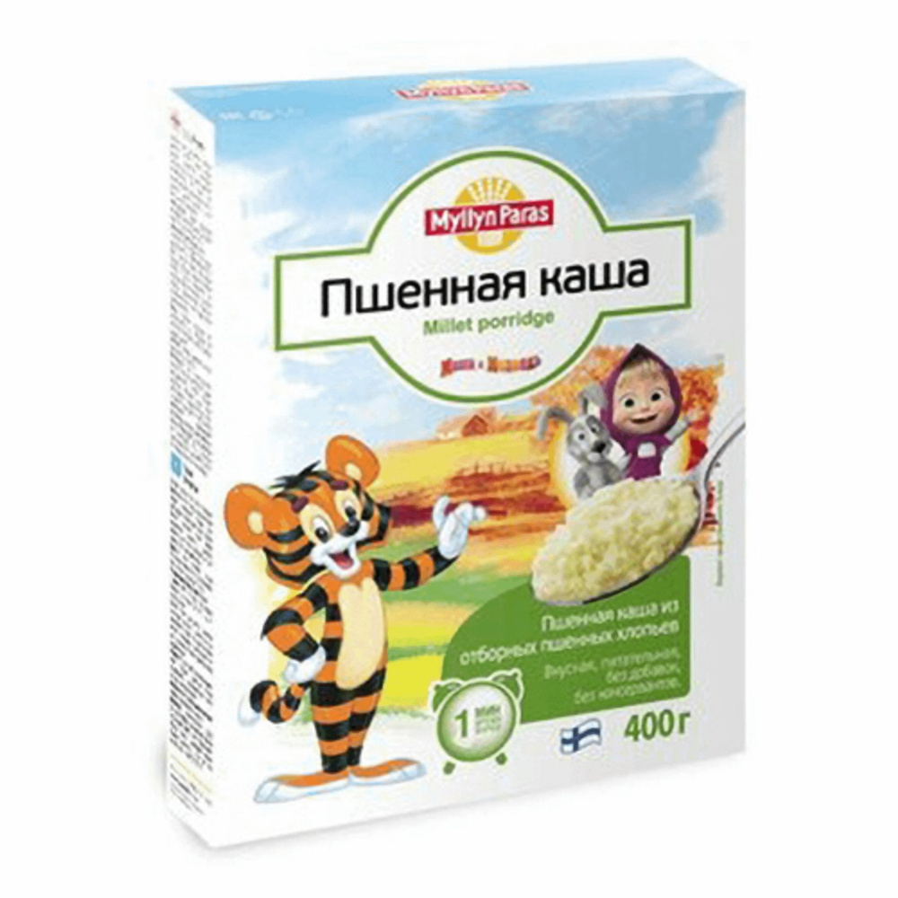 Каша Myllyn Paras Тигренок пшенная 400 г #1