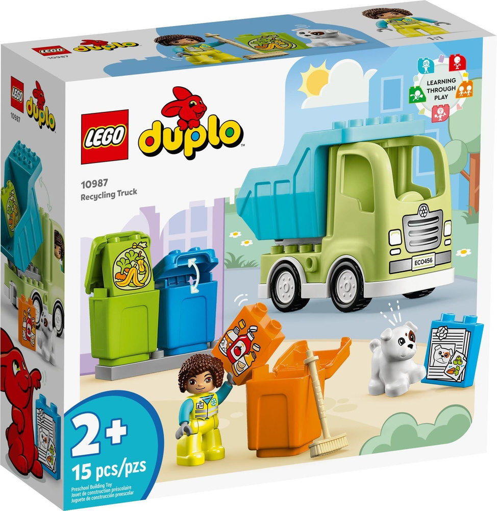 Конструктор LEGO Duplo 10987 Мусоровоз #1