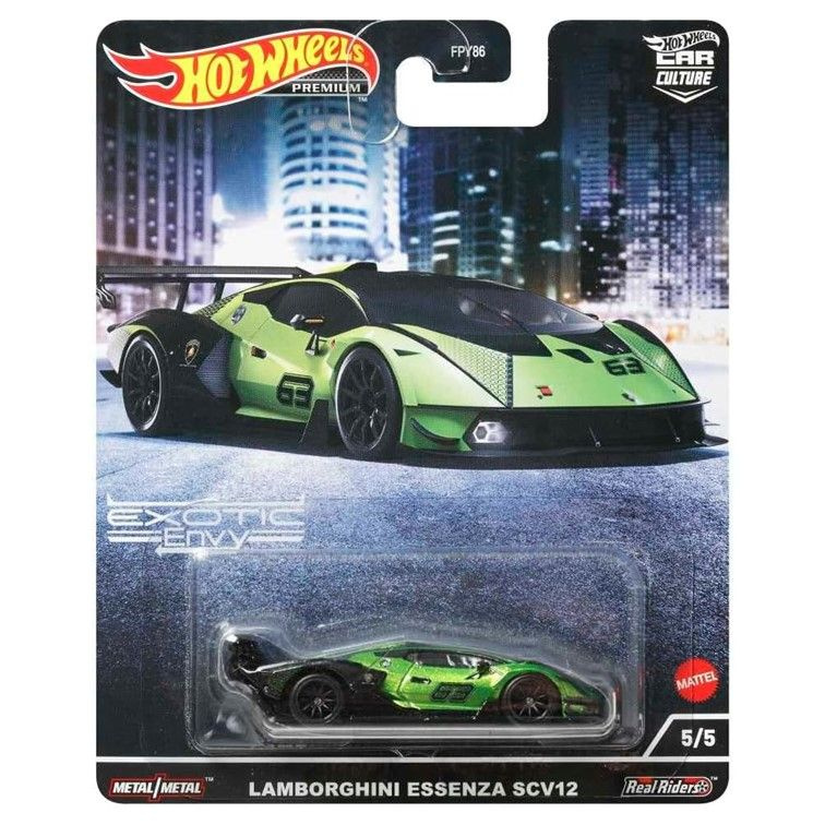 HCJ29 Машинка металлическая игрушка Hot Wheels Premium Car Culture коллекционная модель премиальная Lamborghini #1