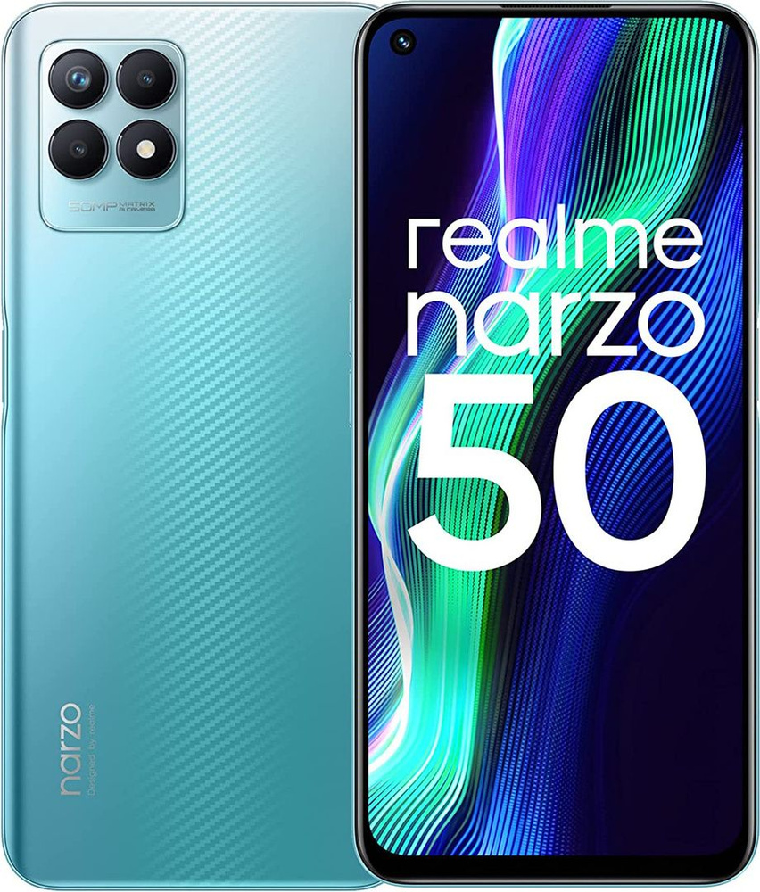 Смартфон realme Narzo 50 - купить по выгодной цене в интернет-магазине OZON  (1559757679)