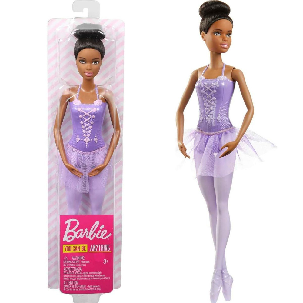 Кукла Барби балерина серия Barbie Ballerina в сиреневом наряде - купить с  доставкой по выгодным ценам в интернет-магазине OZON (1424617322)