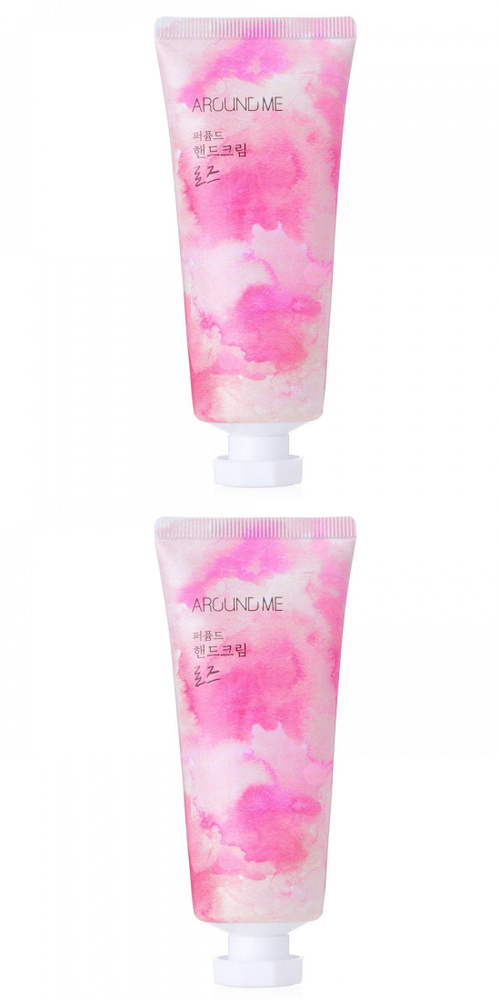 WELCOS Крем для рук Perfumed Hand Cream Rose, с экстрактом розы, 2 шт. #1