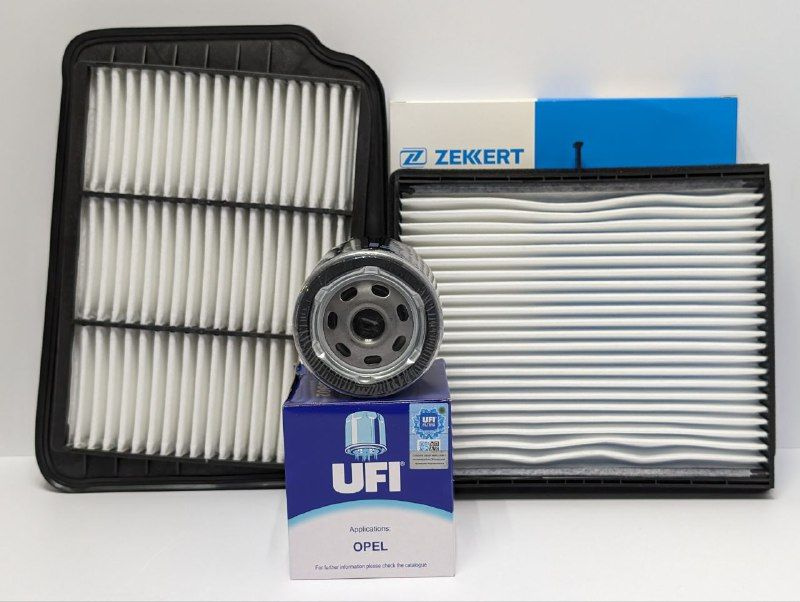 Комплект фильтров для ТО Chevrolet Lacetti Шевроле Лачетти 1.4-1.6 ...