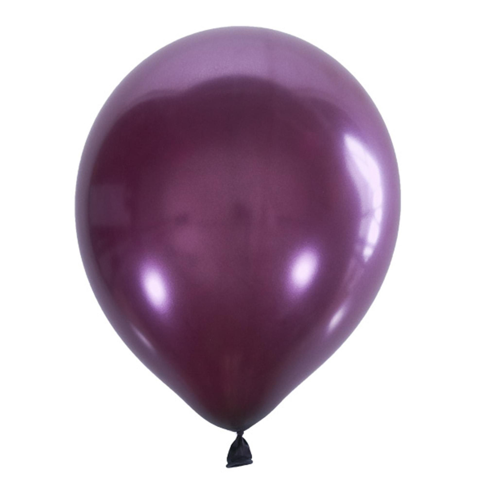 Воздушный шар 12"/30см Металлик BURGUNDY 032 100шт #1