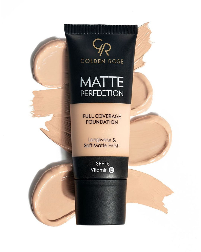 Golden Rose Крем тональный Matte Perfection Full Coverage FOUNDATION тон C1 #1