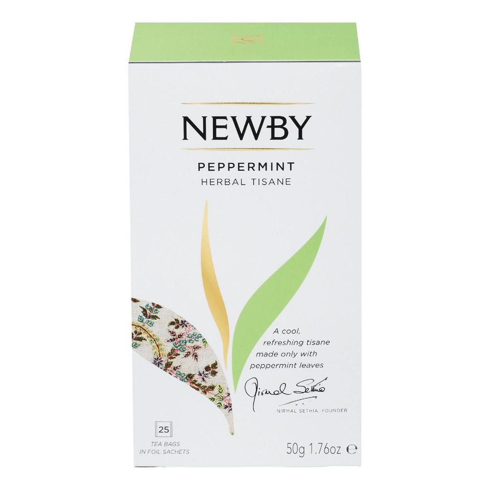 Чай травяной Newby Перечная мята, 25 пакетиков. #1