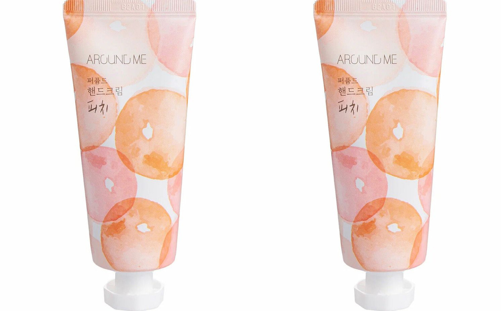 WELCOS Крем для рук с персиком Perfumed Hand Cream Peach, 60 гр, 2 шт #1