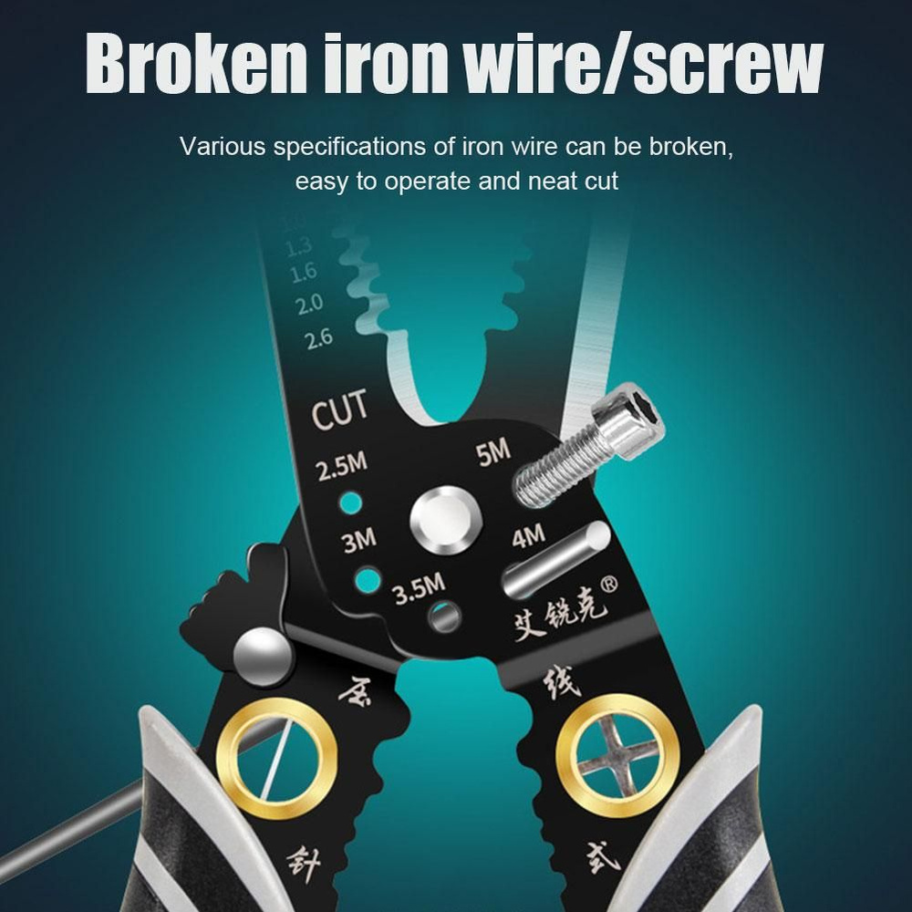 Пассатижи/плоскогубцы 10 в 1 Многофункциональные комбинированные ...