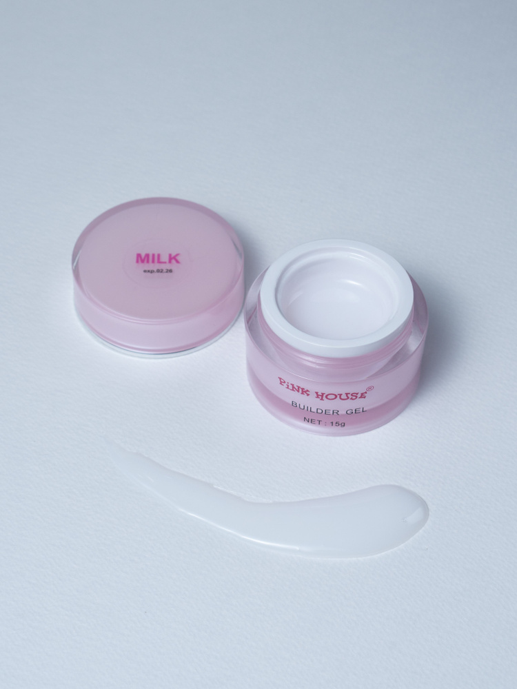 Гель для наращивания молочный milk серия Premium - купить с доставкой ...