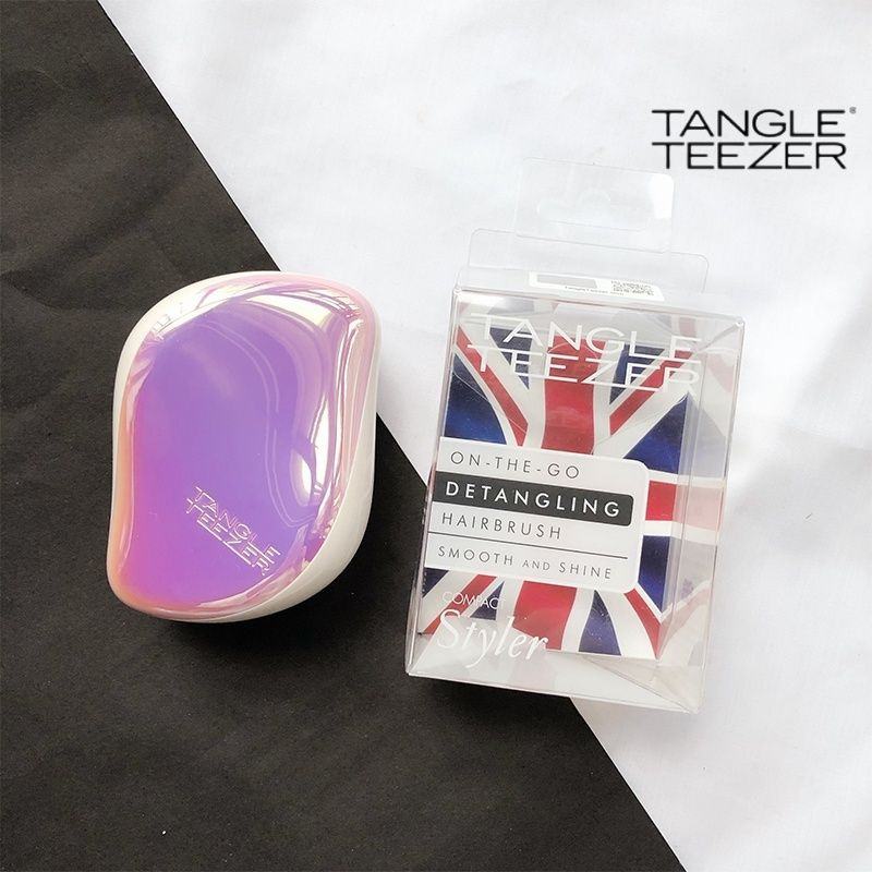 Tangle Teezer Портативная расческа для разглаживания волос Маленькая желтая утка, ограниченный выпуск #1