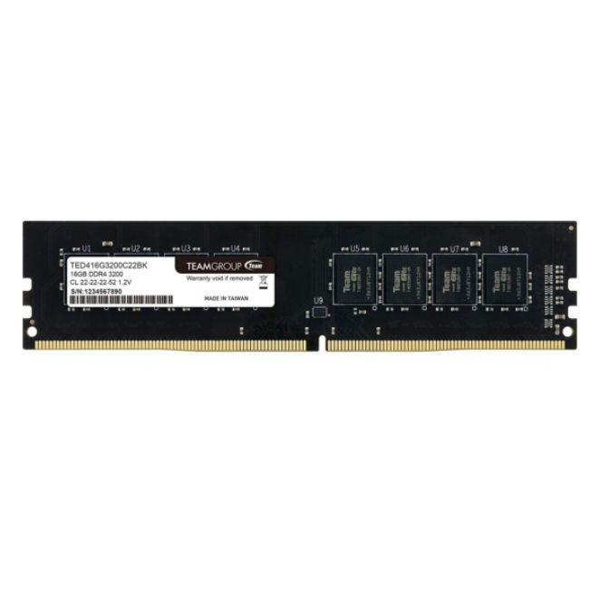 Модуль оперативной памяти Teamgroup 16 ГБ DDR4 PC25600 3200 MHz CL
