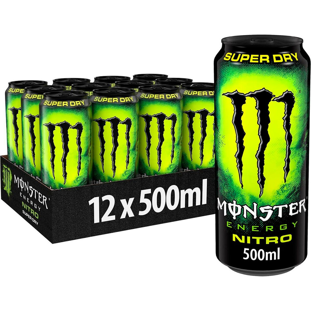 Энергетик Monster Energy Nitro 12шт по 500мл из Европы #1