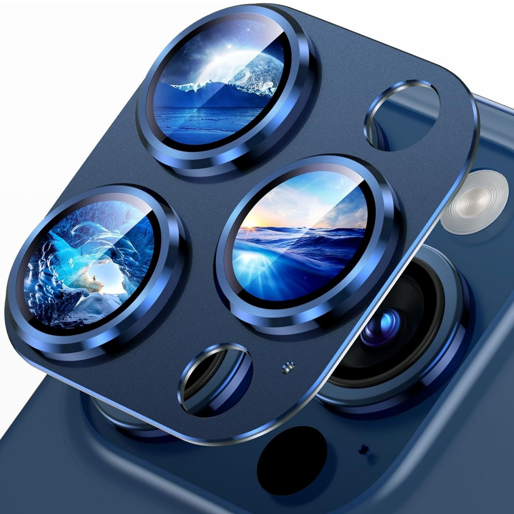 Защитник объектива металлической камеры для iPhone 15 Pro Max/15 Pro #1