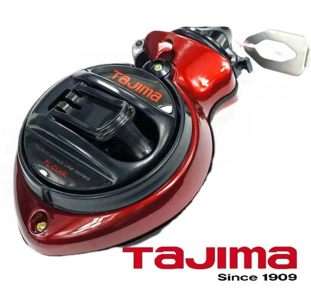 Разметочный шнур Tajima GEAR DRIVE (PL-CLHM) 25м, алюминиевый корпус ...
