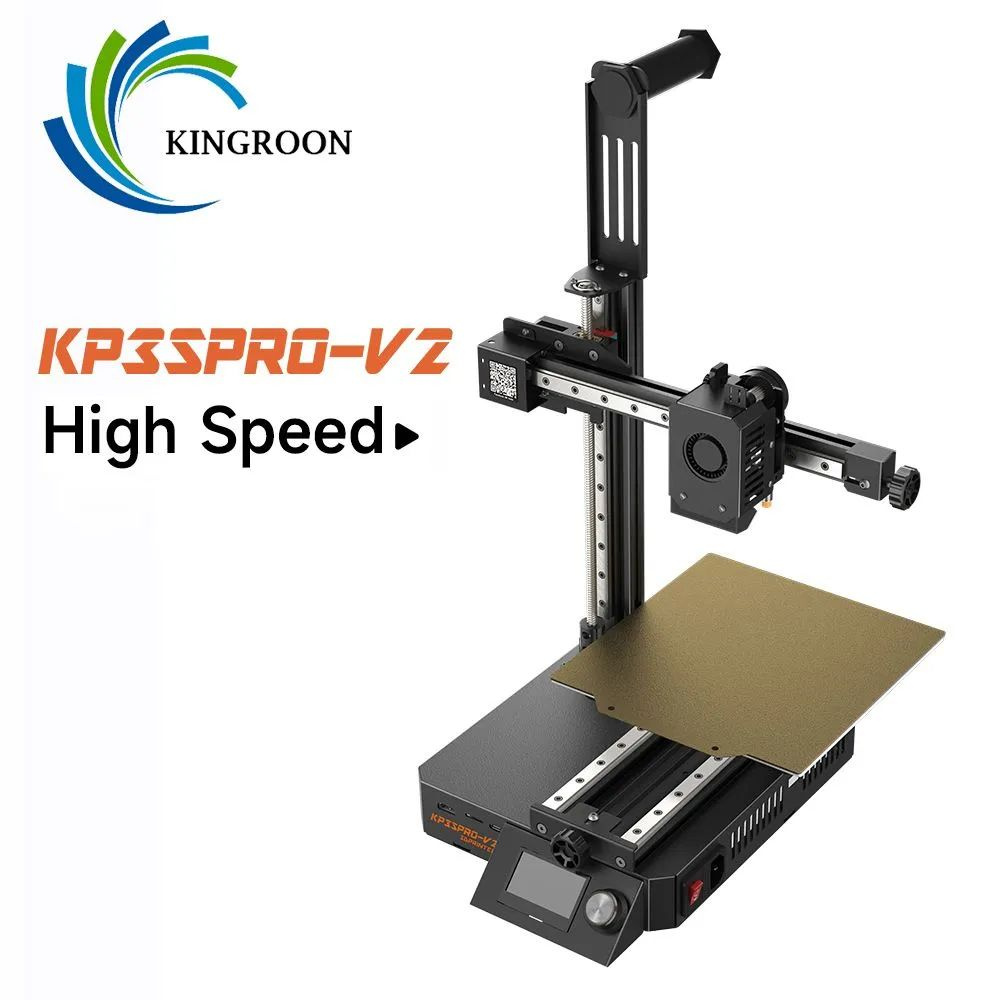 3D принтер KINGROON KP3S Pro V2, Высокоскоростная 500MM/S - купить с ...