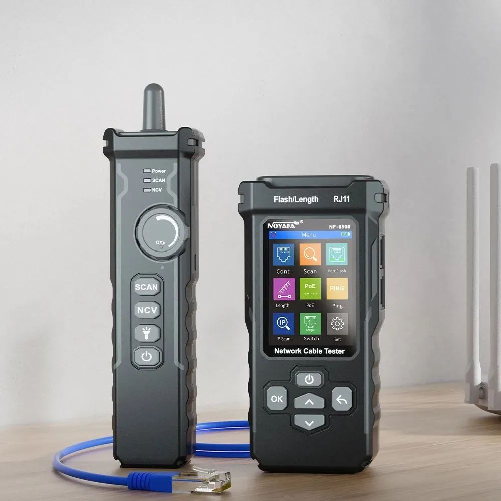 NOYAFA NF-8506 Многофункциональный кабельный тестер Ethernet Проверка ...