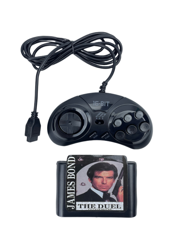 Джойстик Сега с картриджем для Sega James Bond The Duel - купить по ...