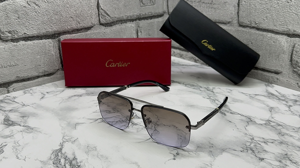 Cartier Очки солнцезащитные - купить с доставкой по выгодным ценам в ...