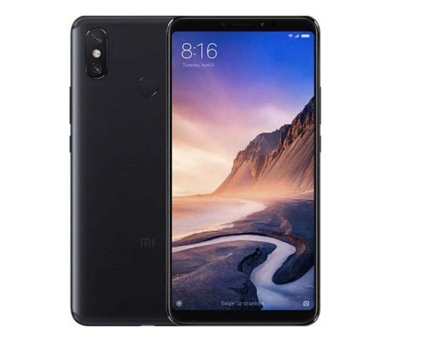 スマートフォン本体 Xiaomi mi max 3 Смартфон Xiaomi Mi Max 3 6/128 ГБ, черный 128 ГБ 6 ГБ Черный 6.9