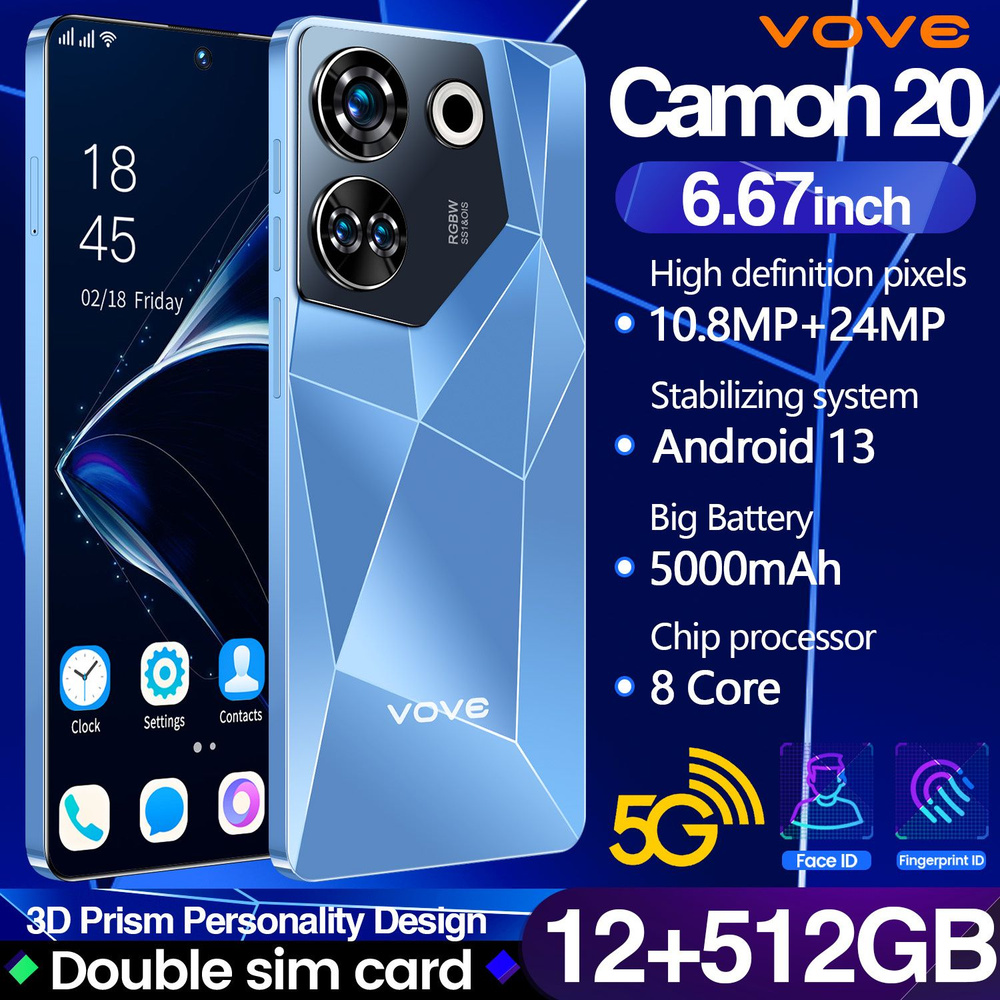 Смартфон Camon 20 новый оригинальный официальная гарантия качества, большой  объем памяти, 18 мегапикселей ультравысокой четкости, 3.36GHZ высокая  скорость работы - купить по выгодной цене в интернет-магазине OZON  (1492947660)