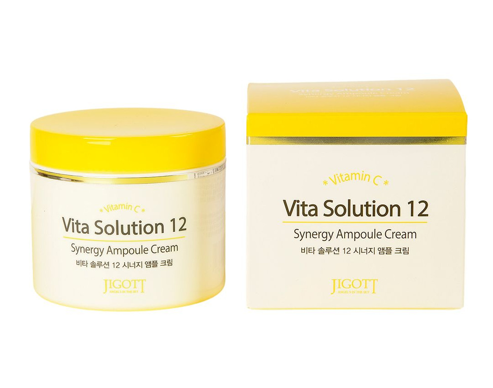 JIGOTT/Крем для лица ампульный энергетический JIGOTT VITA SOLUTION 12 ...