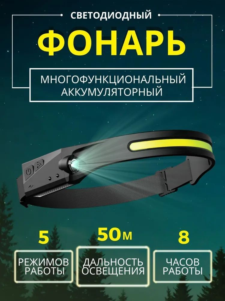 Светильник-переноска, От порта USB, Встроенный аккумулятор  #1