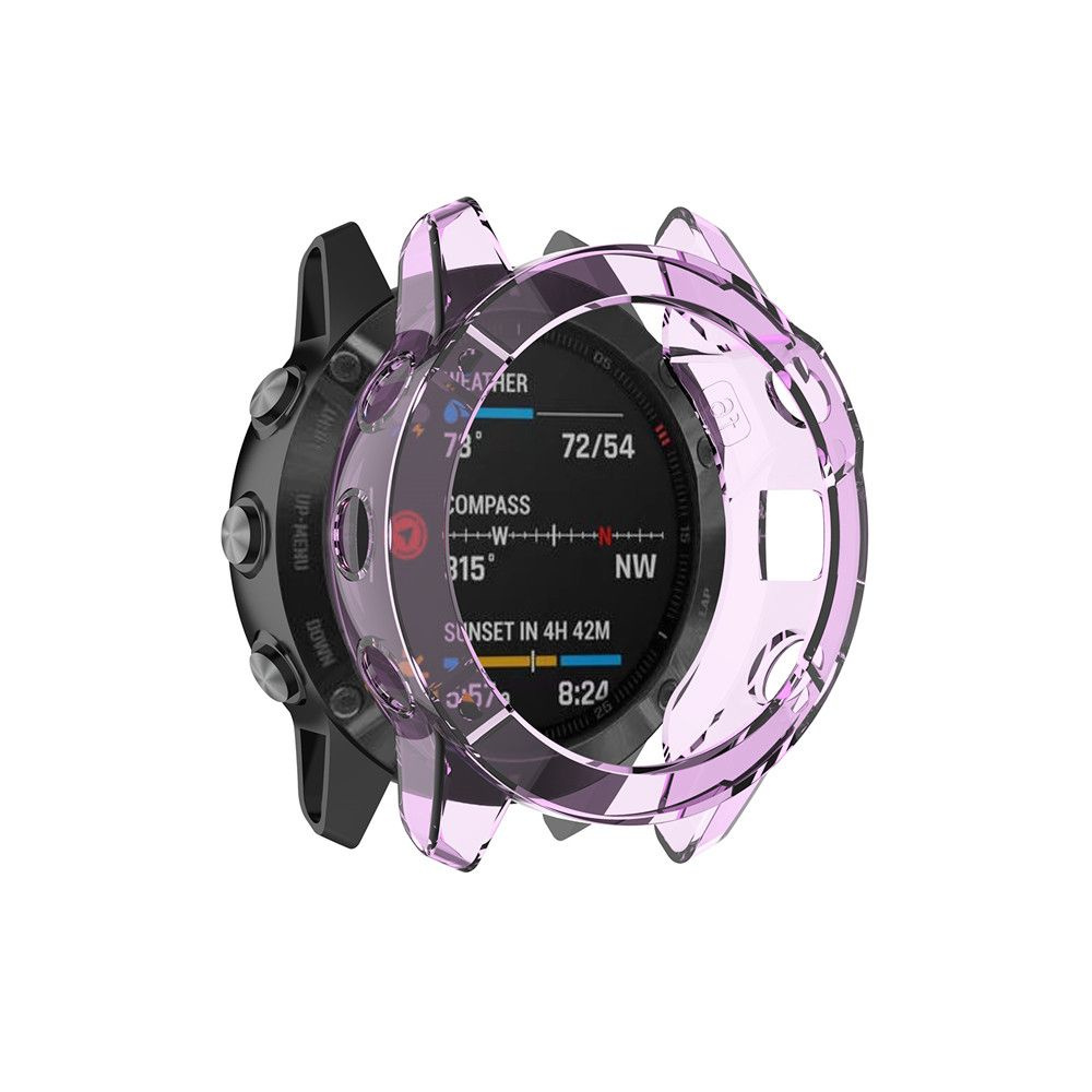 Силиконовый защитный чехол бампер для Garmin Fenix 6 с противоударными свойствами  #1