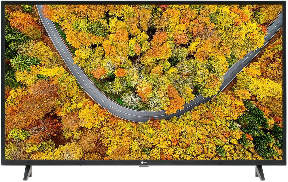 LG Телевизор 55" 4K UHD, черный #1