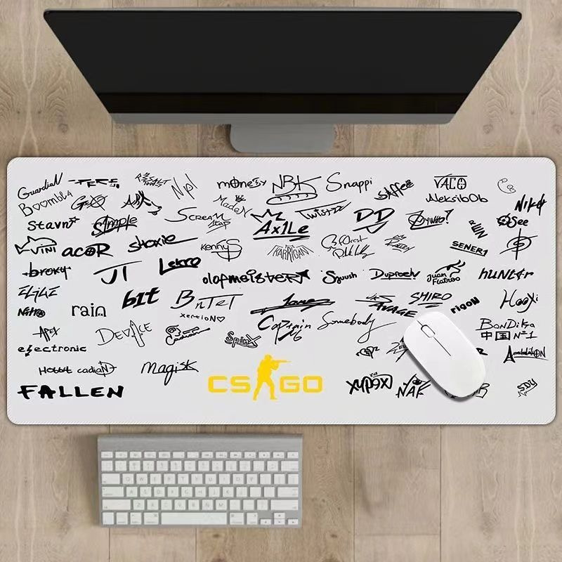 Игровой коврик для мыши Большой геймерский коврик для мыши с QCK NAVI ...