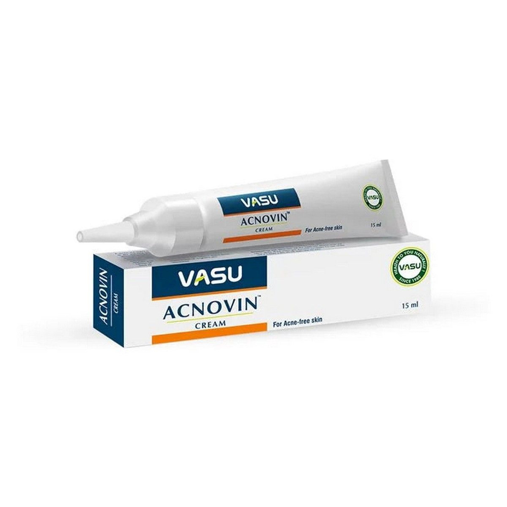 Крем для лица Vasu Acnovin Cream для чистой, красивой кожи без прыщей, 15 мл  #1