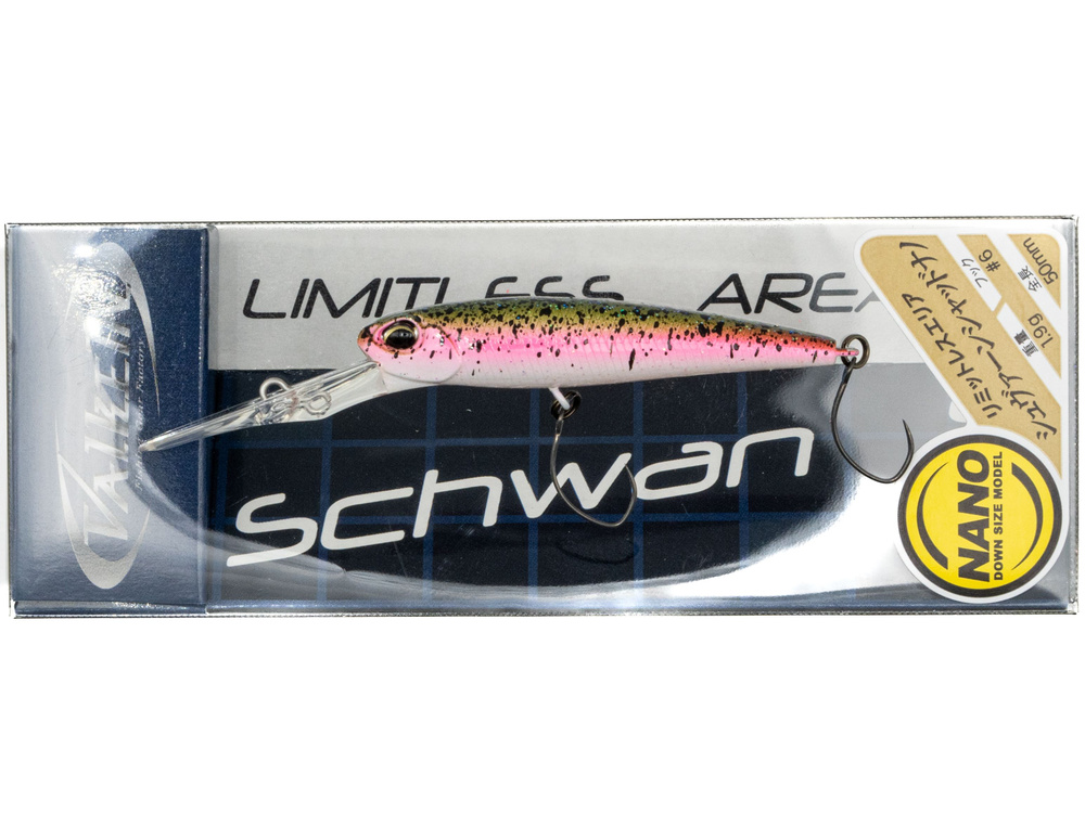 Японские воблеры для ловли форели ValkeIN Schwan S Nano, 1.9 гр, LTD 14 #1