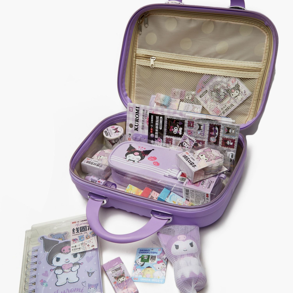 Набор канцелярии в чемодане Kuromi купить на OZON по низкой цене ...