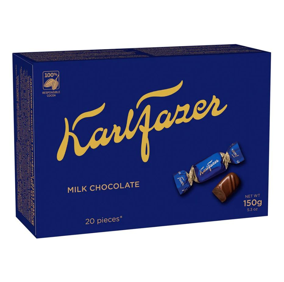 Конфеты Фазер с молочным шоколадом 150 г Финляндия #1