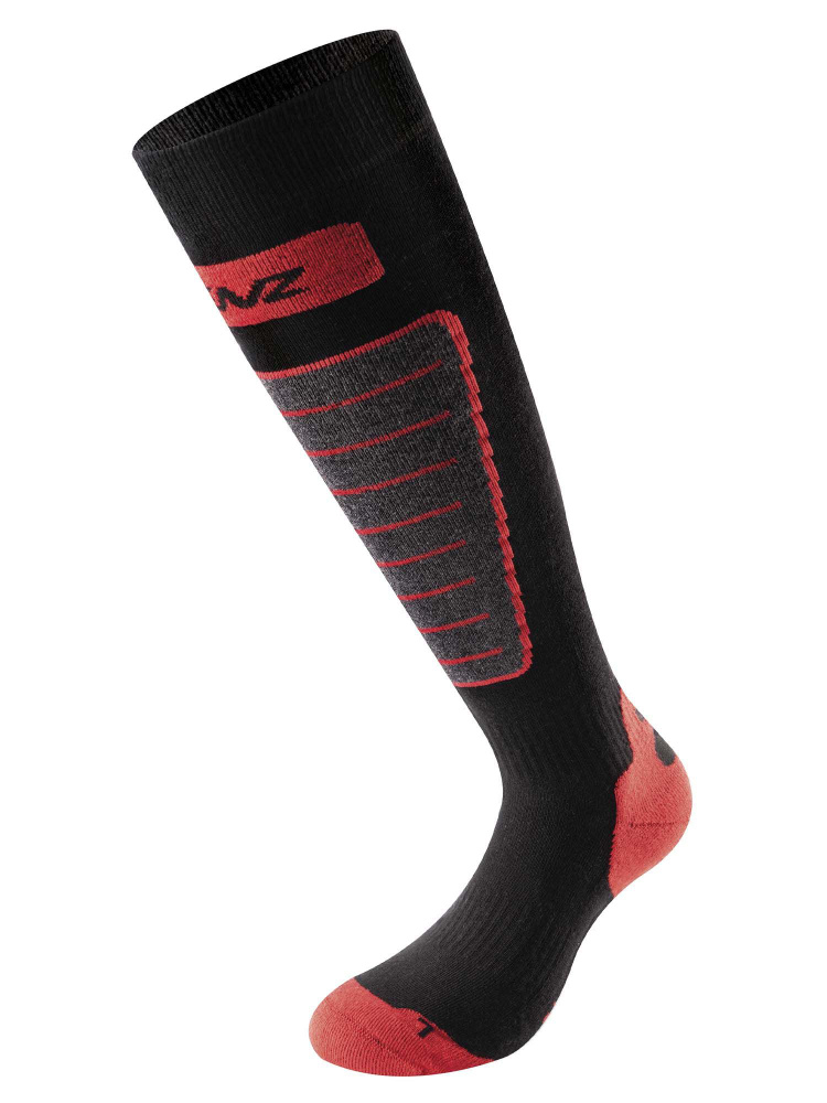 Носки Lenz Skiing 1.0 Black/Grey/Red (Eur:45-47) #1