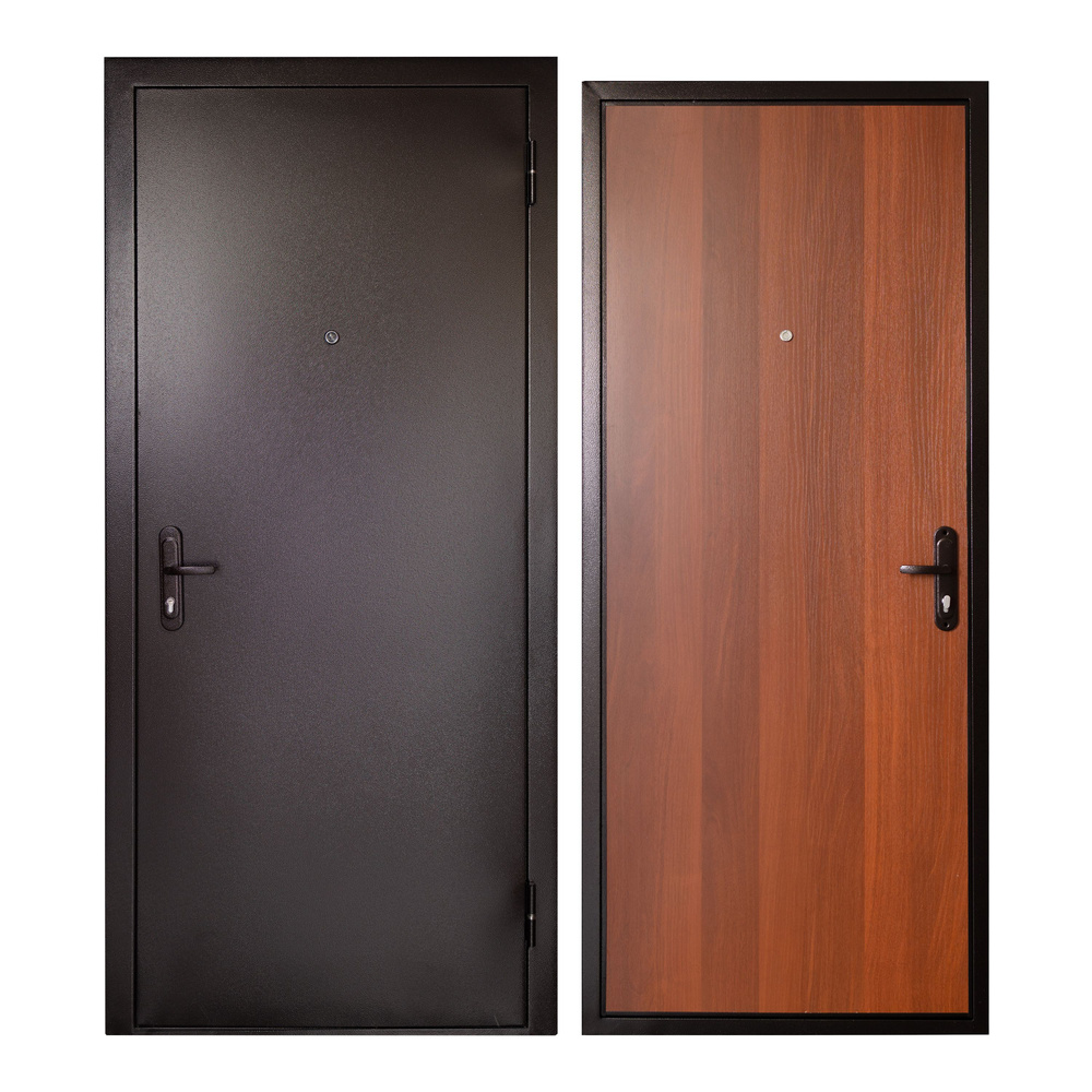Дверь входная для квартиры Unicorn металлическая Terminal 860х2050, открывание вправо, антивандальное #1
