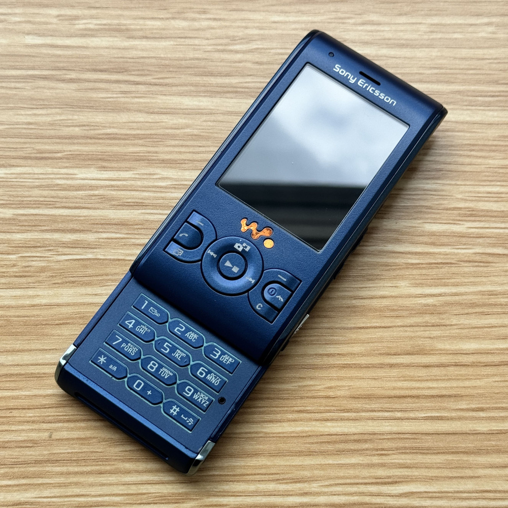 Sony Ericsson Мобильный телефон W595, синий