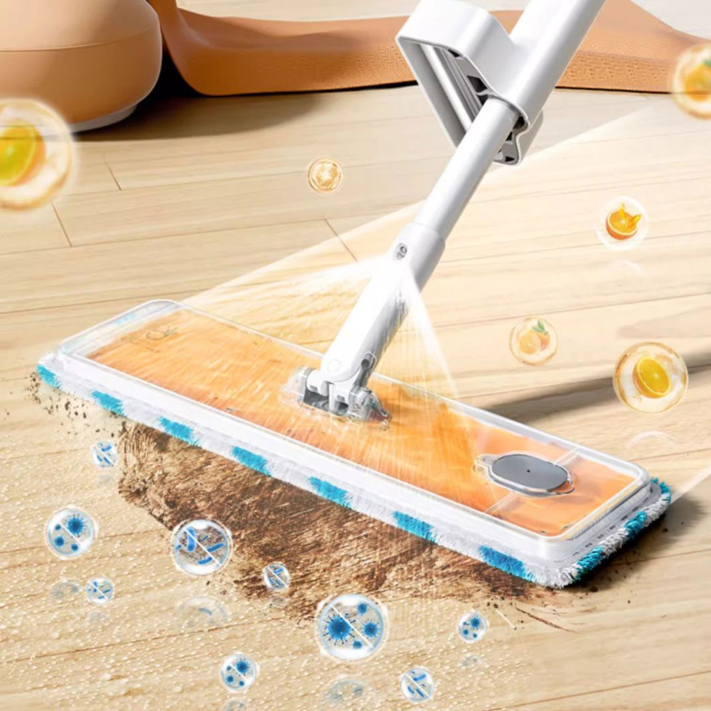 Швабра Boomjoy Spray Mop с вертикальным отжимом и распылителем