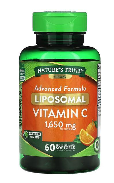 Nature's Truth, липосомальный витамин C, улучшенная формула, 1650 мг ...